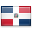 DOMINICAN REPUBLIC (DO) Flag